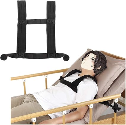 Amazon Com Bed Restraints Hospital For Elderly Straps Fall Prevention Wheelchair Belt Chest Strap Medical Patient Restraints Harness Health Personal Care