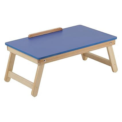 NHR Premium Quality Foldable Multipurpose Laptop/Study/ Bed Table (Blue)