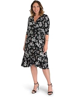 kiyonna wrap dress