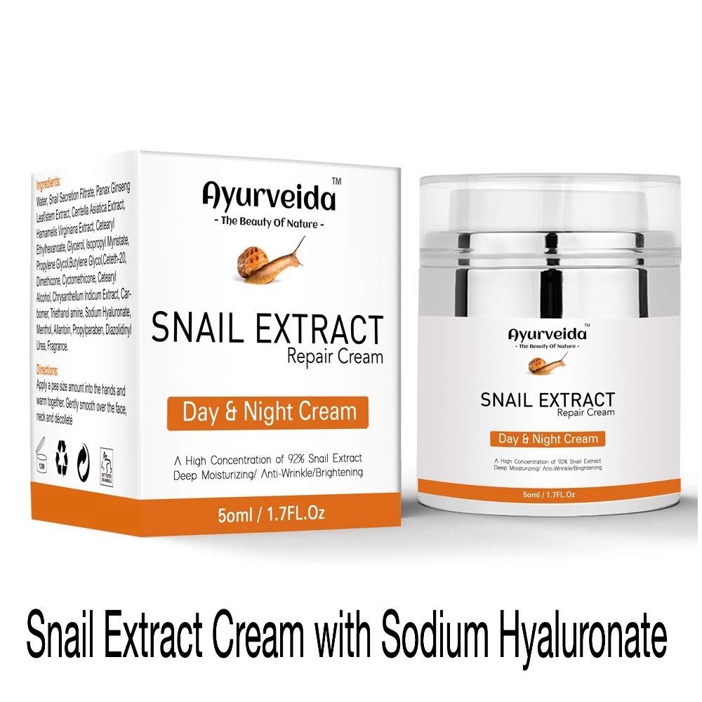 face cream with snail extract