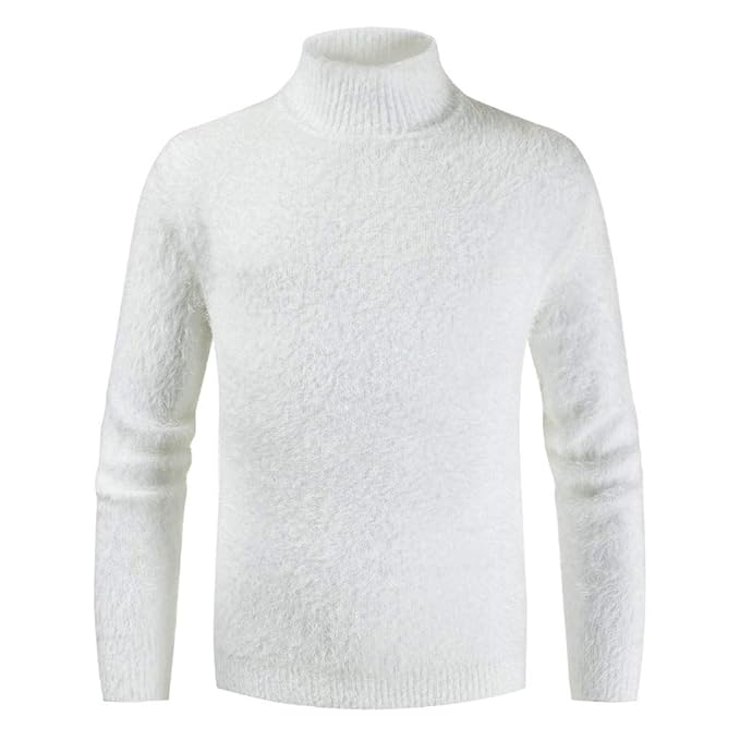 pullover uomo collo alto
