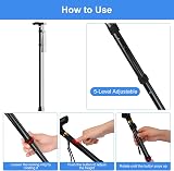 supregear Walking Stick Adjustable Folding Cane Lightweight 85-95 cm view 3