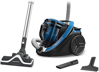 Rowenta RO7681 Silence Force Cyclonic Animal Care Pro Bodenstaubsauger (2,5 L, 750 W) blau