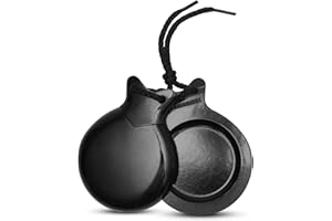 Castañuelas del Sur Spanish Castanets - Flamenco Castanets, Concert Semi Professional Size 4 Fibra Concierto, Percussion Inst