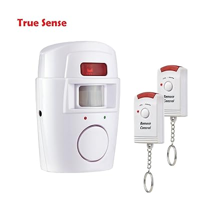 True Sense Wireless Burglar Alarm Anti Theft Wireless PIR Motion Sensor for Home House Office Security Alarm