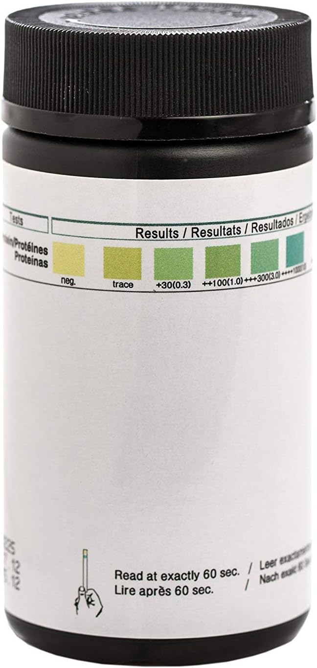 One Step Protein Test Strips Urine Testing Kits (100 Tests), 100 Count (Pack of 1) - Image 5