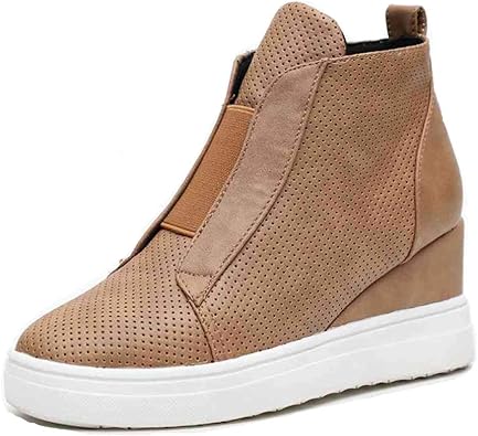 platform sneaker booties