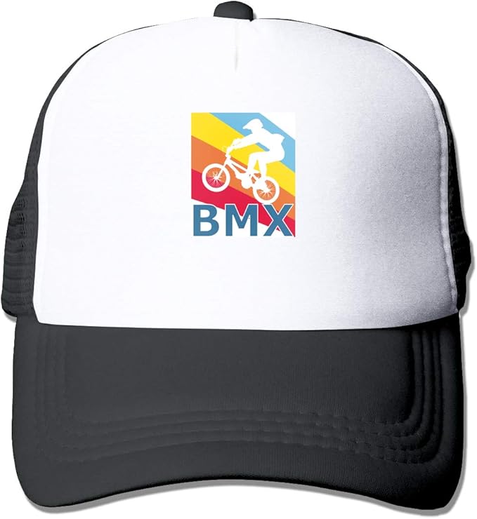 Baseball Caps Vintage BMX Bicycle Bike Adjustable Mesh Hat for Men