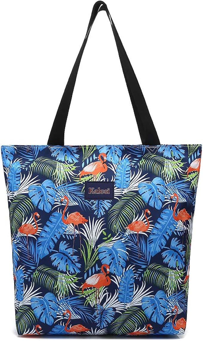 floral tote bag