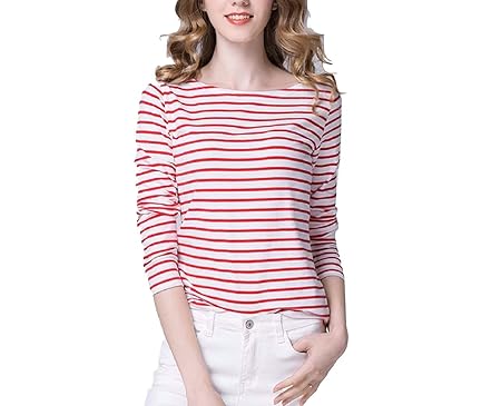 maglietta a righe colorate