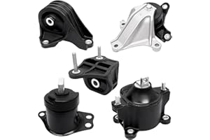 MARDARTH Set of 5, Engine Motor Mount and Transmission Mount Kit Replacement Compatible with 2013-2017 Accord 2.4L L4 Automatic Trans Only, Replace OE# A65072 A65054 A65040 A65068 A65071