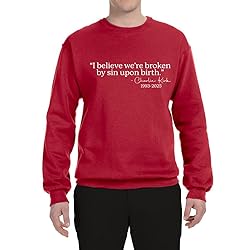 Wild Bobby Broken By Sin Quote Vintage Tee White