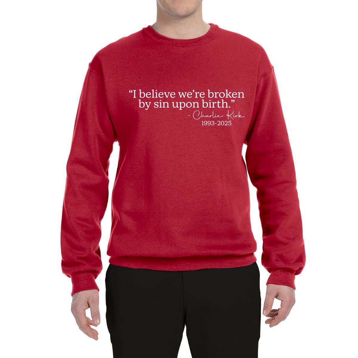 Wild Bobby Broken By Sin Quote Vintage Tee White