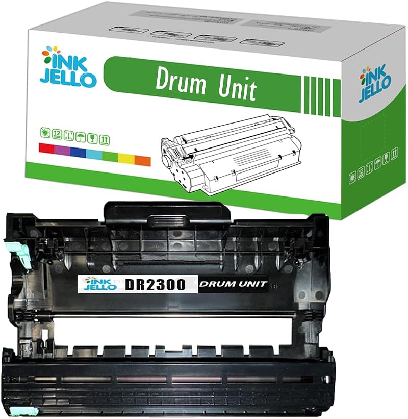 InkJello Drum Unit for Brother DR2300 DCP L2500D HL L2300D MFC L2700DW Printers