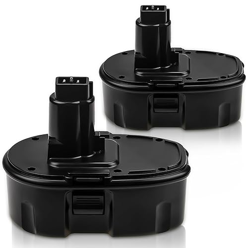 Topbatt 2Pack 18V DC9096 DC9098 Battery Replacement for