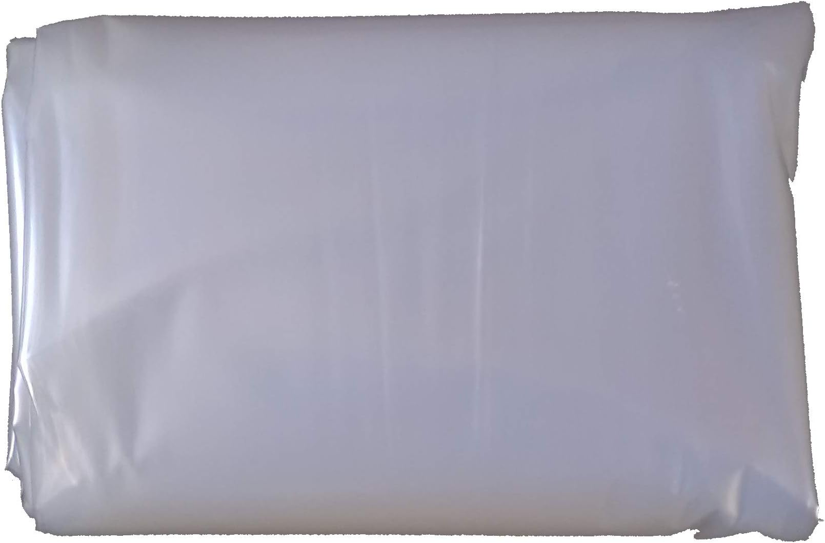 AshnookClear Polythene Plastic Sheeting - 10Mx2M - 30Mu Thickness