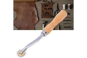 Tracing Wheel Sewing Tool Needle Point Tracking Wheel with Handle Practical Sewing Wheel for Leather Paper Cloth