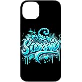 Scorpio Zodiac Sign Scorpion Graffiti Case for iPhone 14 Plus