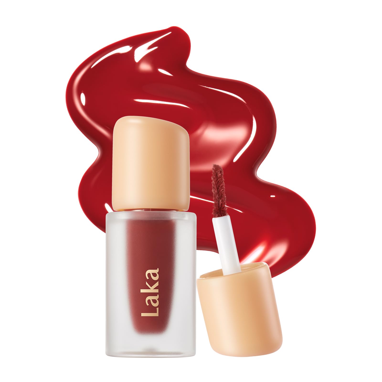 Laka Fruity Glam Lip Tint Mini, Glowing Lip Stain