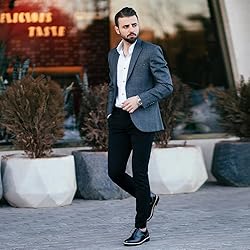 CHAMARIPA Height Increasing Shoes for Men, Leather