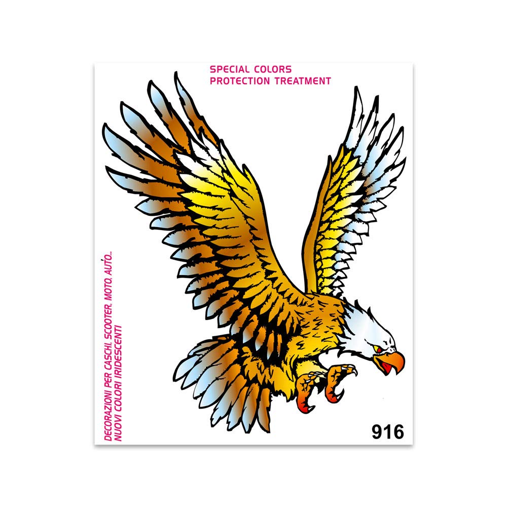 4R Quattroerre.it Stickers Eagle 20 x 24 cm