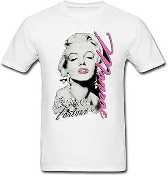 Amazon.com: Marilyn Monroe Tattoo T-shirt Marilyn Monroe Shirts Shirt White Large: Clothing