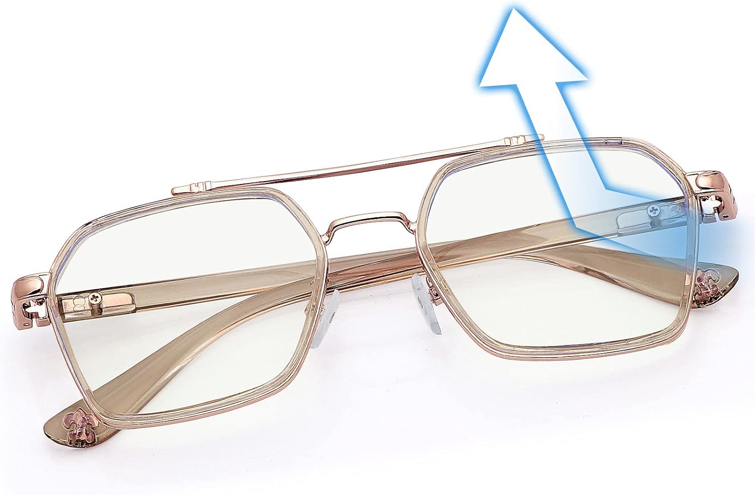 blue cut power glasses