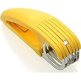 Guyuyii Banana Cutter Slicer - Quick, Safe, and Even Slices for Fruit Salads and Snacks - A Must-Have Kitchen Gadget for Kids