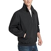 Weatherproof Men's Golf Jacket - Lightweight Windbreaker, Water-Resistant Microfiber Shell, Perfect for Golf & Casual Wear
