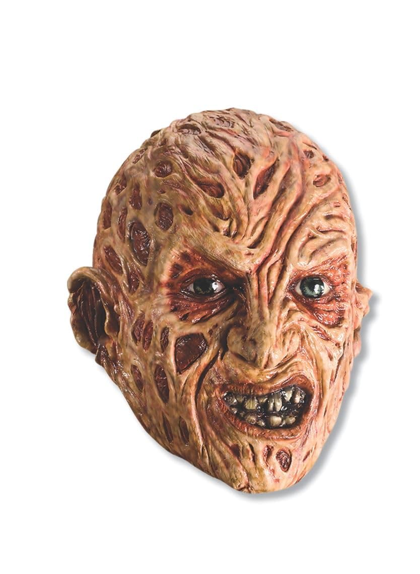 Rubies 4167 Official Freddy Krueger Nightmare on Elm Street Adult 3/4 Vinyl Mask (One Size)