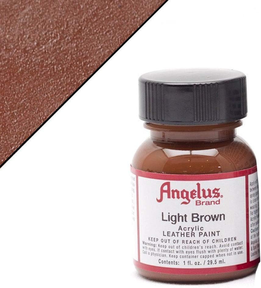 Amazon Com Angelus Leather Paint 1 Oz Light Brown