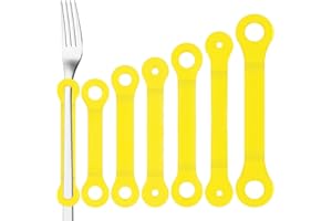 TOCCOOL 7 PCS Silicone Grip Aid for Weak Grip Strength, Arthritis & Fracture Hand Grip Assist for Seniors, Utensil/Pen/Toothb