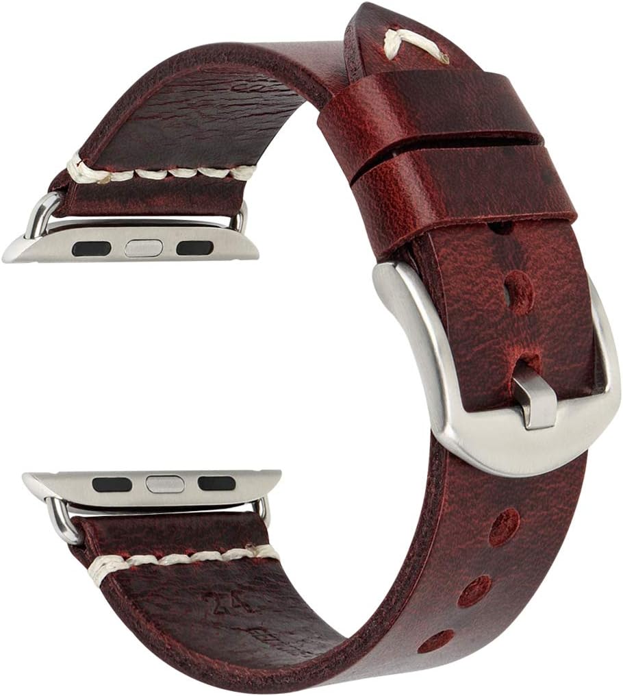 MAIKES Replacement for Apple Watch Band 44mm 40mm 42mm 38mm Watch Straps for iWatch Series 6, Series 5, Series 4,Series 3 2 1 iWatch SE Wristband for Men Women