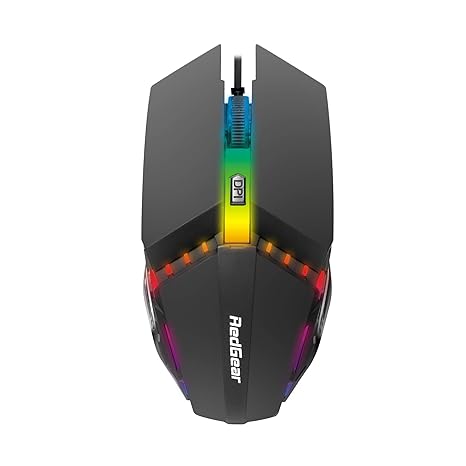 Redgear A-10 Gaming Mouse with LED and DPI Upto 2400