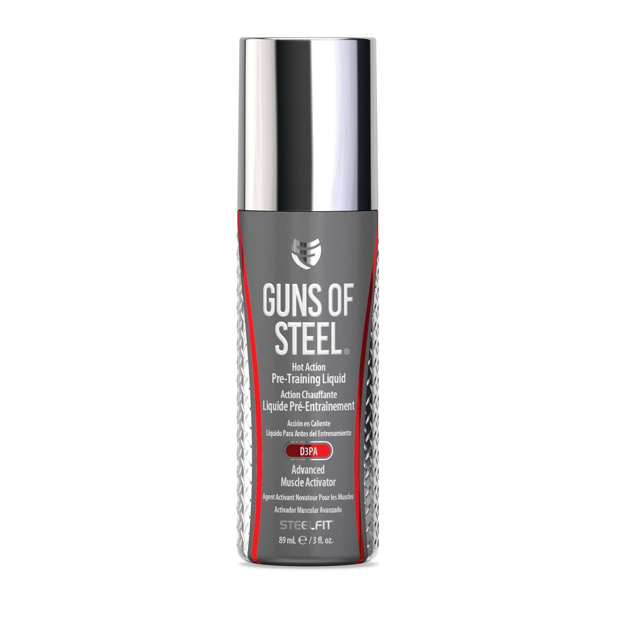 Pro Tan Guns of Steel, Hot Action Pre-Training Liquid - 89 ml., 1 Units