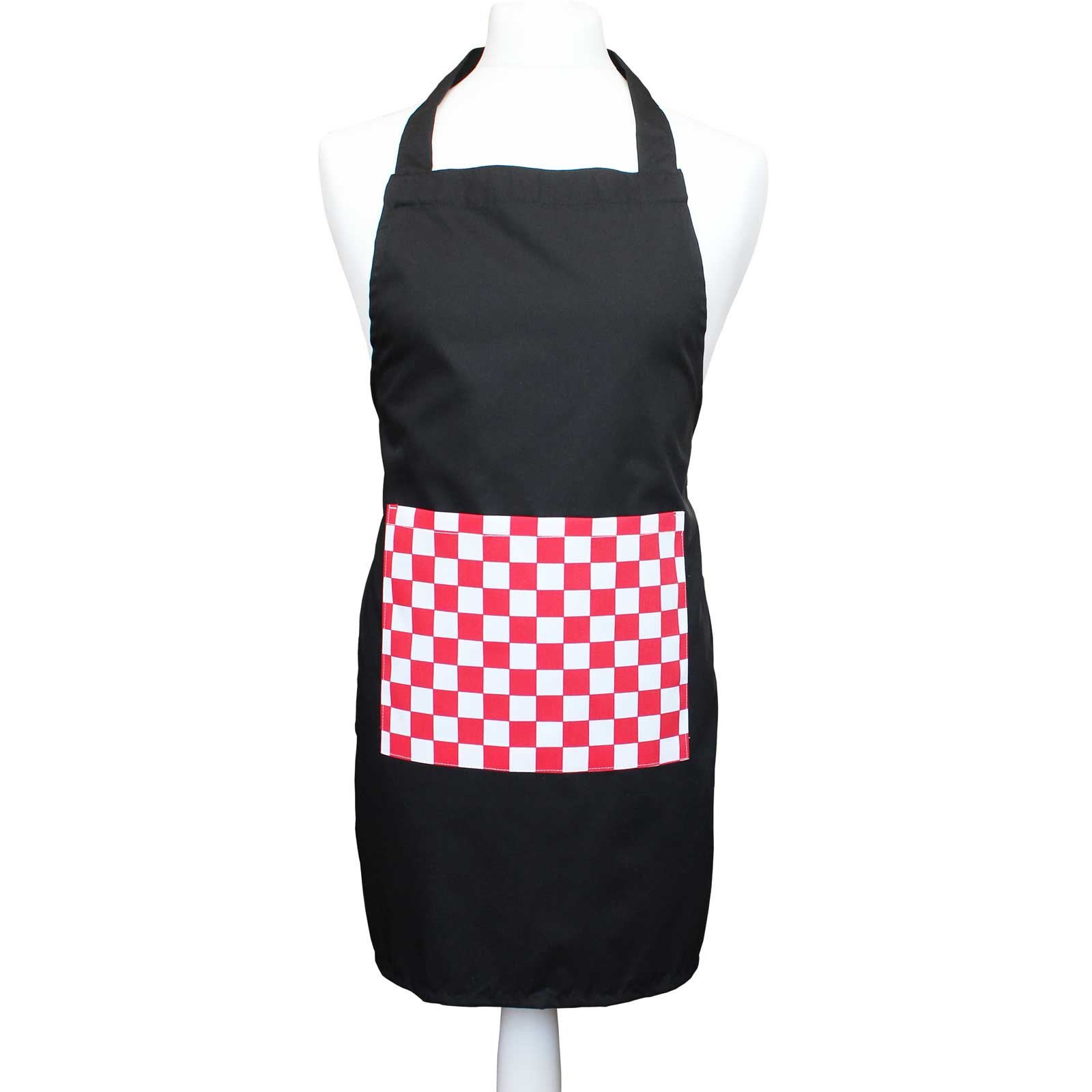 Children’s Apron – for cooking and baking (10-12 years, Red)