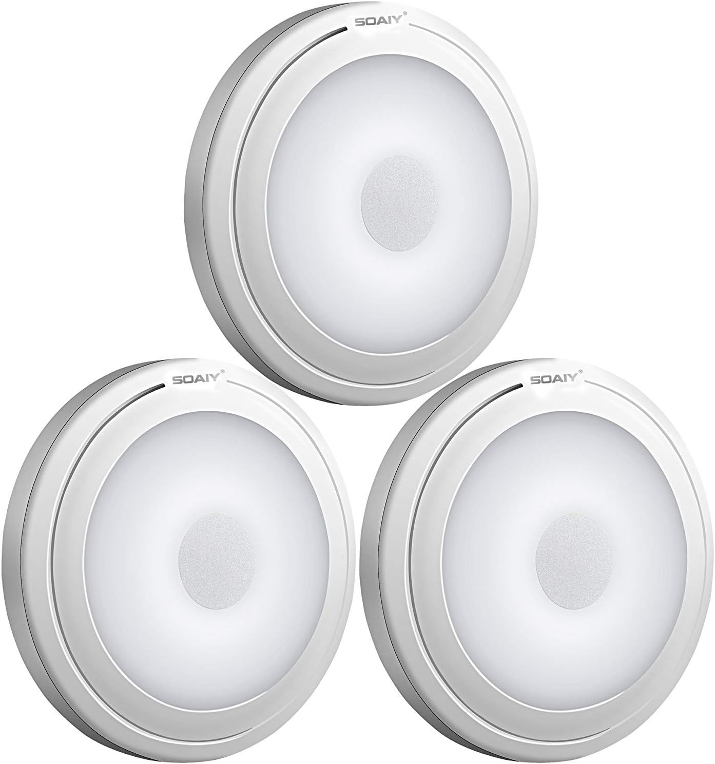 SOAIY Touch Light Battery Powered UltraThin Touch Sensor LED