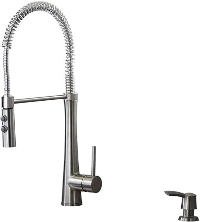 Giagni Fresco Stainless Steel Pull Down Kitchen Faucet Amazon Com