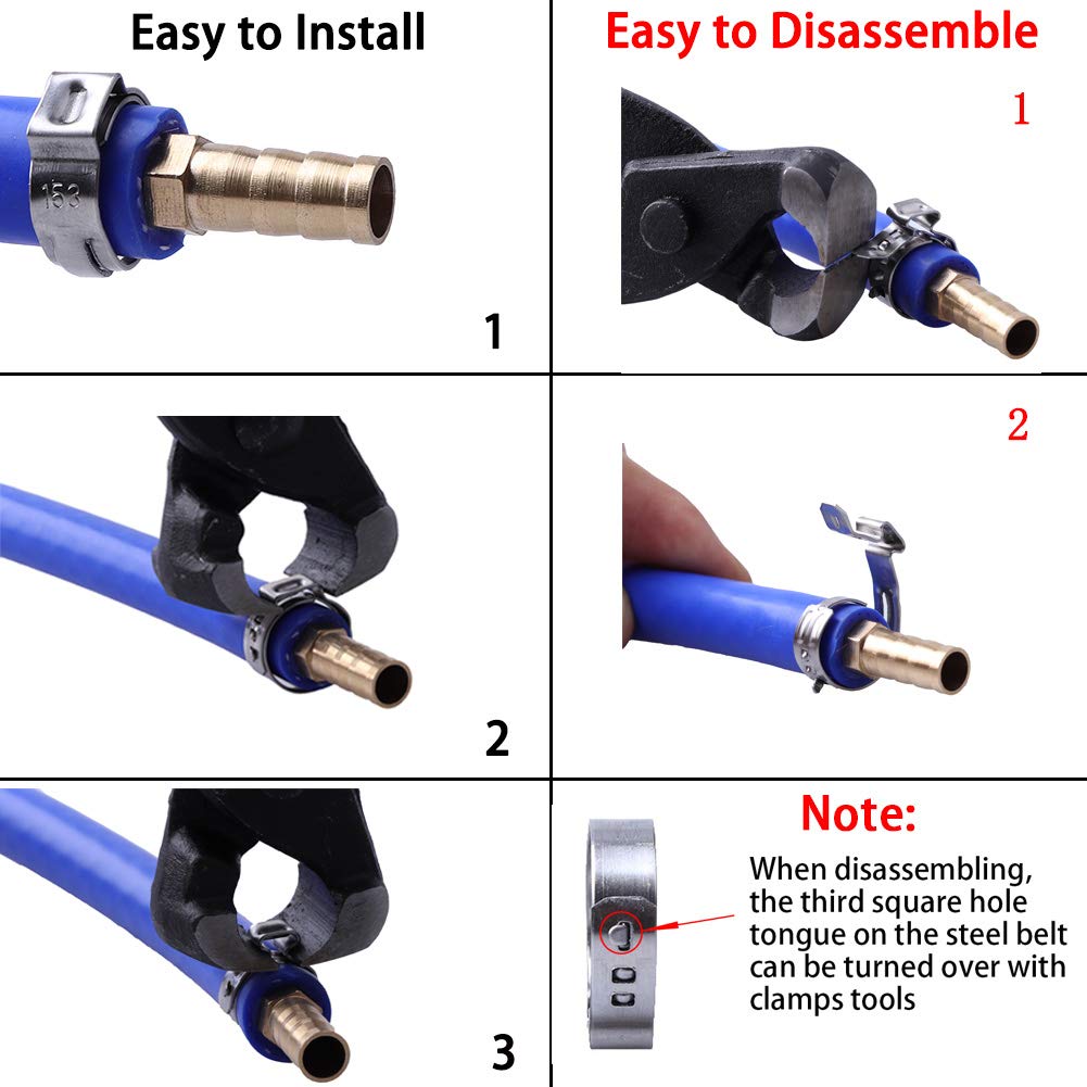 How To Close Single Ear Hose Clamp at Gerard Tandy blog
