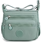 Nawoshow Crossbody Purses for Women Lightweight Shoulder Handbags Waterproof Nylon Travel Bag Ladies Pocketbooks