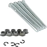 Door Hinge Pin and Bushing Kits Fit for Chevy S10 | for 1994-2004 Chevy S10, GMC Blazer, GMC S15 Pickup Sonoma Jimmy, Oldsmobile Bravada 4 Pins 2 Door