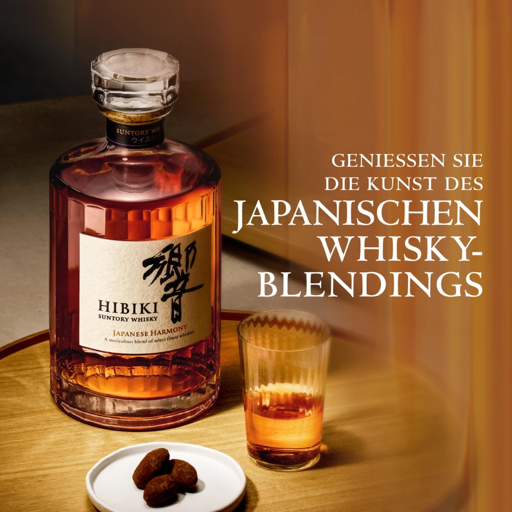 Hibiki Japanese Harmony | Suntory Whisky | mit Geschenkverpackung | sanfter langanhaltender Nachgeschmack | 43% Vol | 700 ml 4