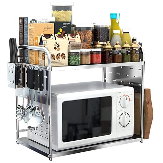 JIAYIBAO Estante De Cocina 304 Estante De Especias Sin ...