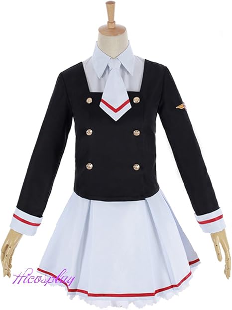 Amazon Hicosplay カードキャプターさくら コスプレ 木之本桜 制服 中学校 コスプレ きのもと さくら ６セット Xl Bセット シャツ持ち コスプレ 仮装 通販