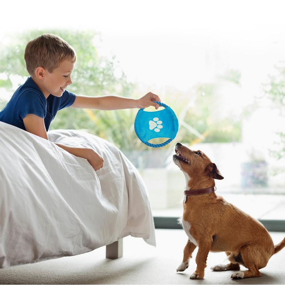 Pecute Dog Toys Puppy Pet Cotton Rope Toys Durable Chew Toy Set for Small and Medium Dogs - 6 Pack