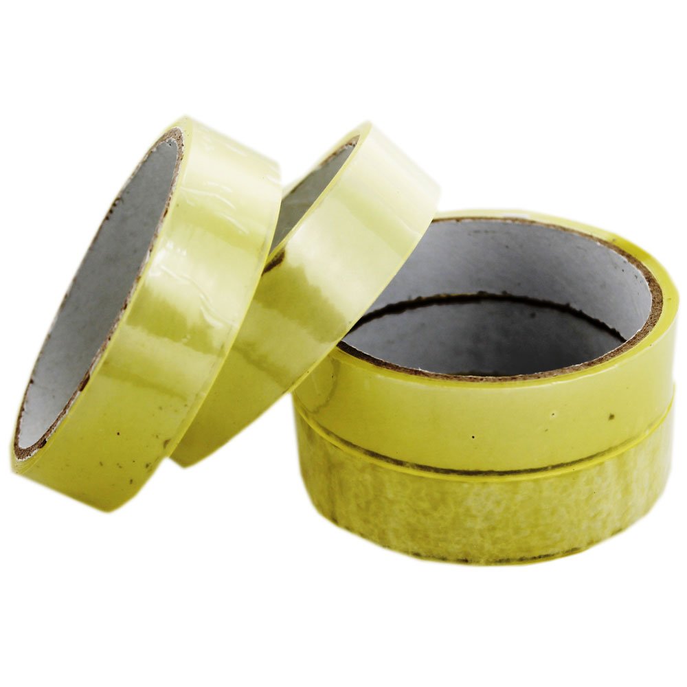 Super Value Clear Adhesive Sellotape Pack of 4 22mm x 24m