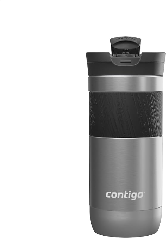 Byron SNAPSEAL Mug Isotherme, Étanche, 7 h chaud, 470 ml