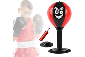 Bagmrteho Fun Punch Rage Bag, Desktop Punch Bag with Suction Cup, Boxing Bag, Rage Bag Punching Bag, Desktop Punching Bag, Pu