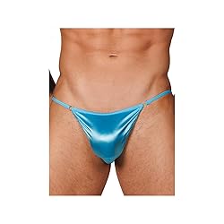 Body Aware Turquoise Satin Tanga Brief