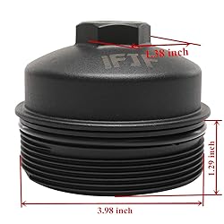 iFJF EC781 Oil Filter Cap Replacement for FL2016
